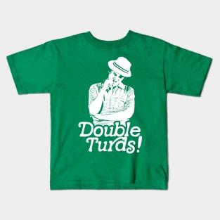 Spaulding Smails Double Turds! Caddyshack Golf Quote Kids T-Shirt